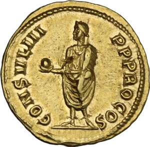 reverse: Maximian (286-310 AD).. AV Aureus. Antioch mint, c. 290-293 AD