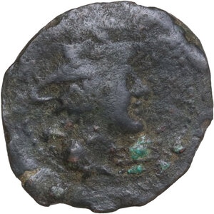 obverse: Northern Apulia, Venusia. AE Semis, c. 210-200 BC