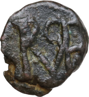 reverse: Libius Severus (Severus III, 461-465).. AE 10.5 mm, Rome mint
