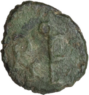 reverse: Julius Nepos (474-475).. AE 11.5 mm. Mediolanum mint