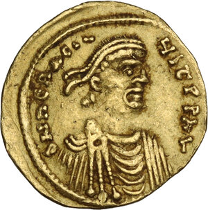obverse: Heraclius (610-641).. AV Semissis, Constantinople mint