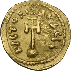 reverse: Heraclius (610-641).. AV Semissis, Constantinople mint