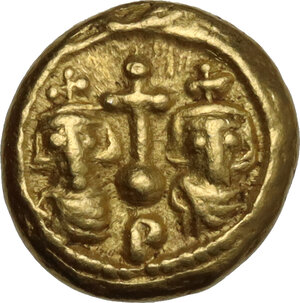 reverse: Constans II (641-668).. AV Solidus, Carthage mint