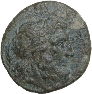 obverse: Southern Apulia, Sidion. . AE 16 mm. c. 300-275 BC
