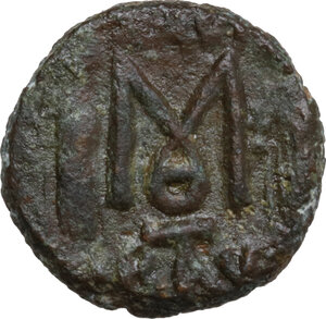 reverse: Constantine IV, Pogonatus (668-685).. AE Follis, Ravenna mint