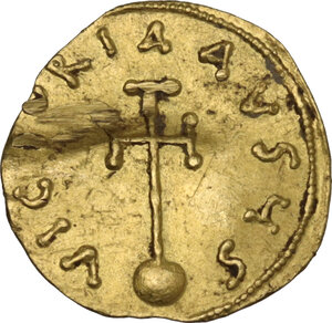 reverse: Philippicus, Bardanes (711-713). . AV Semissis, Constantinople mint