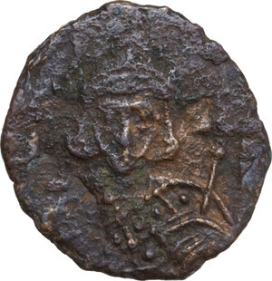 obverse: Philippicus, Bardanes (711-713). . AE Follis. Constantinople mint