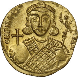 obverse: Philippicus, Bardanes (711-713). . AV Solidus, Constantinople mint