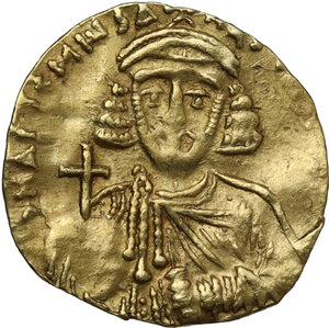 obverse: Anastasius II, Artemius (713-715).. AV Solidus, Constantinople mint