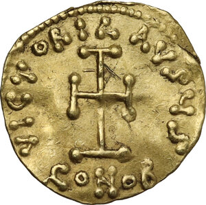 reverse: Anastasius II, Artemius (713-715).. AV Solidus, Constantinople mint