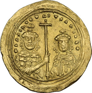 reverse: Basilius II (976-1025). AV Histamenon Nomisma, Constantinople mint, c. 1005-1025 AD