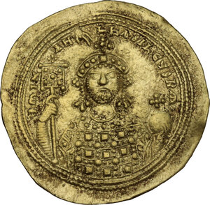 reverse: Michael IV (1031-1041).. AV Histamenon Nomisma, Constantinople mint