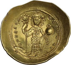reverse: Constantine X Ducas (1059-1067).. AV Histamenon Nomisma. Constantinople mint