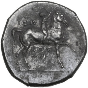 obverse: Southern Apulia, Tarentum. AR Nomos, c. 280-272 BC
