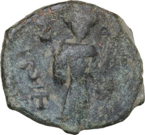 obverse: Capua.  Ruggero II (1105-1154). Follaro