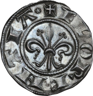 obverse: Firenze.  Repubblica (sec. XIII-1532).. Fiorino di stella da 12 denari o 1 soldo, I serie ante 1260