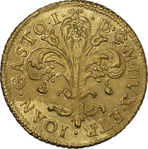 obverse: Firenze.  Gian Gastone de  Medici (1723-1737). Zecchino o fiorino d oro 1731
