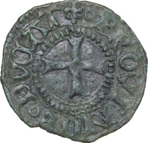 reverse: Foligno.  Pio II (1458-1464), Enea Silvio Piccolomini. Picciolo