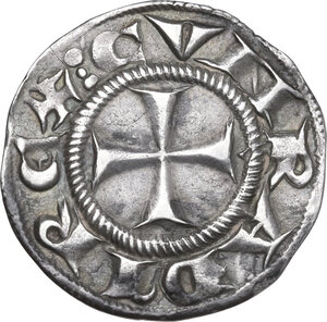reverse: Genova.  Repubblica (1139-1339). Grosso da 4 denari