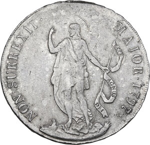 reverse: Genova.  Dogi Biennali (1528-1797), III fase (1637-1797).. Da 8 lire 1797