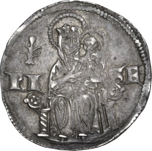 reverse: Pisa.  Repubblica a nome di Federico I (1155-1312). Grosso da 2 soldi o aquilino minore