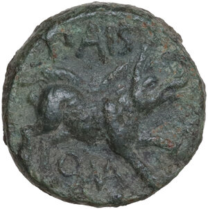 reverse: Northern Lucania, Paestum. AE Sextans, Second Punic War, 218-201 BC