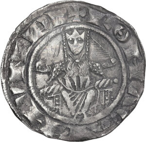 reverse: Roma.  Carlo d Angiò, senatore di Roma  (1268-1284).. Grosso