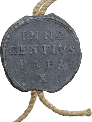 obverse: Roma.  Innocenzo X (1644-1655), Giovanni Battista Pamphili. Bolla