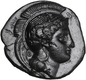obverse: Northern Lucania, Velia. AR Stater, 340-334 BC. Theta Group