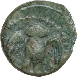 reverse: Northern Lucania, Velia. AE 14mm, 4th-2nd century BC