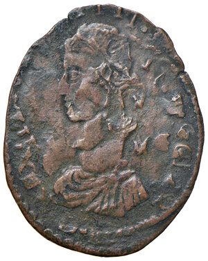 obverse: Napoli. Filippo IV di Spagna (1621-1665). Grano 1622 (sigla MC) AE gr. 6,14. MIR 258/1. Magliocca 48. Interessante esemplare che presenta una curiosa doppia battitura. BB  