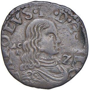 obverse: Napoli. Carlo II di Spagna (1665-1700). II periodo: re, 1674-1700. Grano (sigle AC/A) AE gr. 8,70. MIR 306. Magliocca 56 var. BB