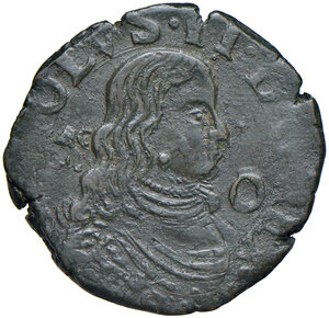 obverse: Napoli. Carlo II di Spagna (1665-1700). II periodo: re, 1674-1700. Grano (sigle AC/A) AE gr. 8,87. MIR 306. Magliocca 56 var. BB