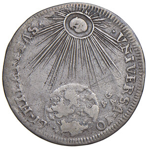 reverse: Napoli. Filippo V di Borbone (1700-1707). Tarì 1701 (sigle AG/A) AG gr. 4,20. MIR 311. Magliocca 74. Raro. q.BB