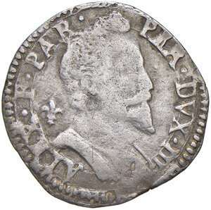 obverse: Parma. Alessandro Farnese (1586-1591). Cavallotto (senza sigle) AG gr. 2,41. MIR 977/8. BB
