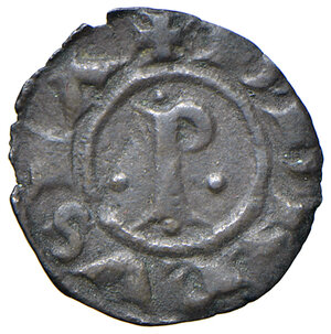 obverse: Perugia. Comune. Emissioni del sec. XIII. Denaro picciolo (1260-1266) MI gr. 0,54. CNI 88. Finetti 1. BB