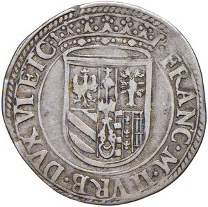 obverse: Pesaro. Francesco Maria II della Rovere (1574-1624). Paolo AG gr. 2,96. Cavicchi PS, 151. Raro. BB/MB