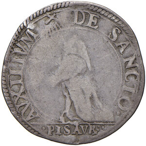 reverse: Pesaro. Francesco Maria II della Rovere (1574-1624). Paolo AG gr. 2,96. Cavicchi PS, 151. Raro. BB/MB