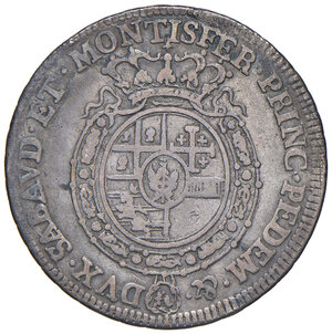 reverse: Savoia. Carlo Emanuele III (1730-1773). Quarto di scudo 1756 (Torino) AG gr. 8,42. MIR 948b. MB/BB