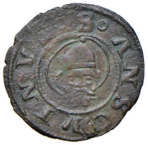 reverse: Camerino. Governo popolare (1434-1444). Picciolo MI gr. 0,62. Bellesia Camerino 10/B. BB