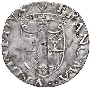 obverse: Urbino. Francesco Maria I della Rovere (1508-1516 e 1521-1538). Grosso AG gr. 1,47. Cavicchi 65. Raro. Tosato, q.BB