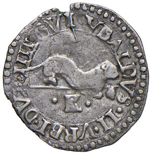 obverse: Urbino. Guidobaldo II della Rovere (1538-1574). Armellino AG gr. 0,97. Cavicchi 123. Marginale frattura del tondello, altrimenti buon BB