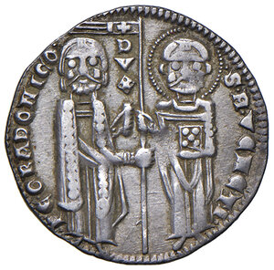obverse: Venezia. Pietro Gradenigo (1289-1311). Grosso AG gr. 2,11. Paolucci 2. BB 