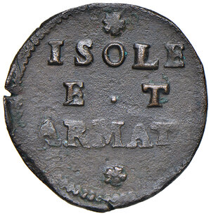 obverse: Venezia. Monetazione per Isole e Armata (sec. XVII). Soldo AE gr. 3,25. Paolucci II, 815. BB 