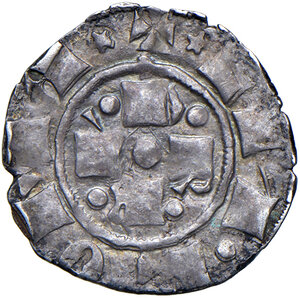 reverse: Roma. Bonifacio IX (1389-1404). Bolognino AG gr. 1,01. Muntoni 5. Berman 239. MIR 250. Raro. Buon BB