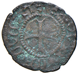 reverse: Spoleto. Pio II (1458-1464). Picciolo MI gr. 0,49. CNI 20. Muntoni 51. Berman 388. MIR 382/4 (zecca del ducato di Spoleto: Foligno). Molto raro. BB