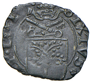 obverse: Roma. Sisto IV (1471-1484). Picciolo MI gr. 0,59. Muntoni 37. Berman 463. MIR 462/2. Buon BB
