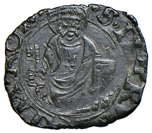 reverse: Roma. Sisto IV (1471-1484). Picciolo MI gr. 0,59. Muntoni 37. Berman 463. MIR 462/2. Buon BB
