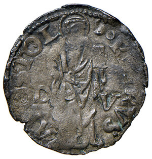 reverse: Viterbo. Giulio II (1503-1513). Quattrino MI gr. 0,67. Muntoni 122. Berman 624. MIR 612/1. BB