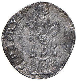 reverse: Roma. Leone X (1513-1521). Mezzo giulio AG gr. 1,51. Muntoni 31. Berman 646. MIR 632/1. BB/q.BB
